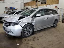 Vehiculos salvage en venta de Copart Ham Lake, MN: 2014 Honda Odyssey Touring