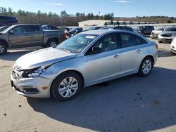 2015 Chevrolet Cruze LS en venta en Windham, ME