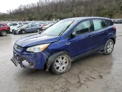 Salvage cars for sale at Hurricane, WV auction: 2016 Ford Escape S