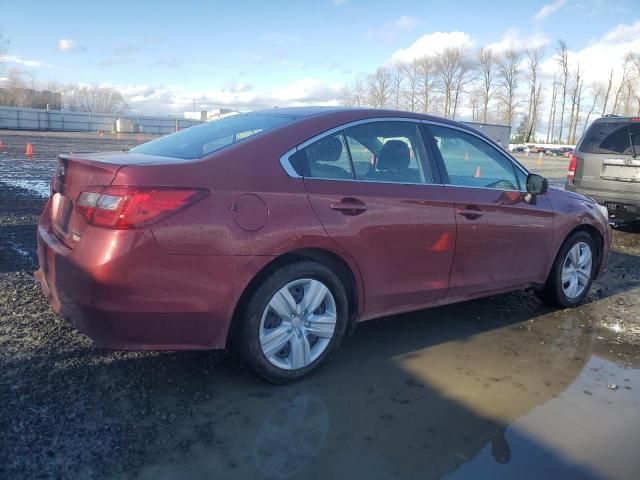 2016 Subaru Legacy 2.5I