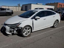 Salvage cars for sale at Anthony, TX auction: 2016 Chevrolet Cruze Premier