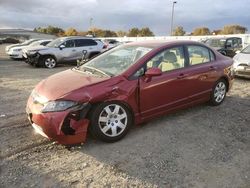 Honda salvage cars for sale: 2007 Honda Civic LX