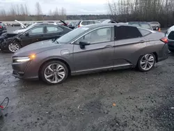 Salvage cars for sale at Arlington, WA auction: 2018 Honda Clarity Touring