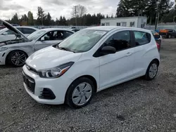 Salvage cars for sale at Graham, WA auction: 2017 Chevrolet Spark LS