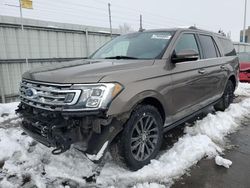 Salvage cars for sale at Littleton, CO auction: 2019 Ford Expedition Max Limited