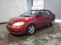 Vehiculos salvage en venta de Copart Central Square, NY: 2007 Toyota Corolla CE