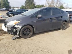 Salvage cars for sale at Finksburg, MD auction: 2013 Toyota Prius