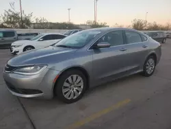 Chrysler salvage cars for sale: 2015 Chrysler 200 LX