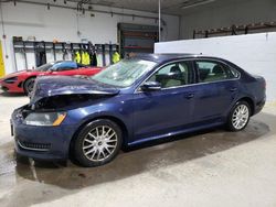 Salvage cars for sale at Candia, NH auction: 2014 Volkswagen Passat SE