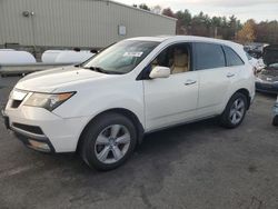 Salvage cars for sale from Copart Exeter, RI: 2012 Acura MDX Technology