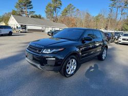 Buy Salvage Cars For Sale now at auction: 2019 Land Rover Range Rover Evoque SE