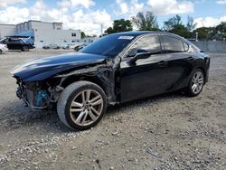 Salvage cars for sale at auction: 2021 Lexus IS 300