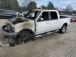 Vehiculos salvage en venta de Copart Madisonville, TN: 2002 Ford F150 Supercrew