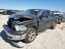 Salvage cars for sale at Houston, TX auction: 2012 Dodge RAM 1500 SLT