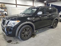 Nissan Armada salvage cars for sale: 2017 Nissan Armada Platinum