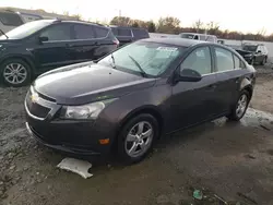 Salvage cars for sale at Louisville, KY auction: 2014 Chevrolet Cruze LT