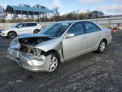 Toyota Camry salvage cars for sale: 2004 Toyota Camry LE