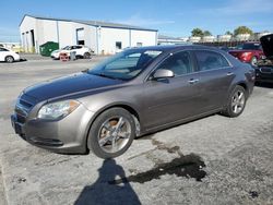 Salvage cars for sale at Tulsa, OK auction: 2012 Chevrolet Malibu 1LT