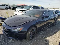 Maserati Ghibli s salvage cars for sale: 2019 Maserati Ghibli S