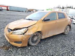 Salvage cars for sale at Montreal Est, QC auction: 2009 Toyota Corolla Matrix