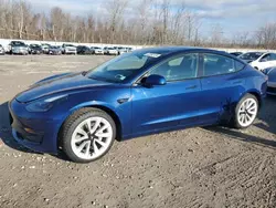 Tesla Model 3 salvage cars for sale: 2022 Tesla Model 3