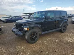 2021 Jeep Wrangler Unlimited Sahara en venta en Temple, TX