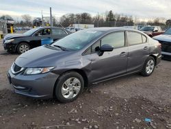 Salvage cars for sale from Copart Chalfont, PA: 2014 Honda Civic LX