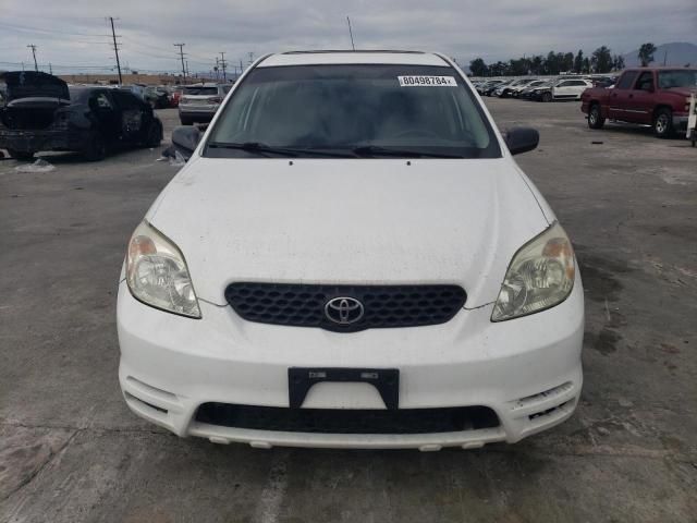 2003 Toyota Corolla Matrix XR