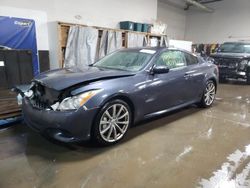 Salvage cars for sale at Elgin, IL auction: 2009 Infiniti G37 Base