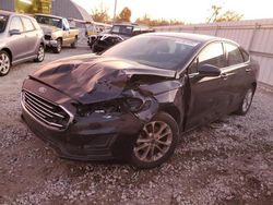 Salvage cars for sale at Wichita, KS auction: 2020 Ford Fusion SE