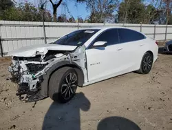 Salvage cars for sale at Hampton, VA auction: 2024 Chevrolet Malibu RS