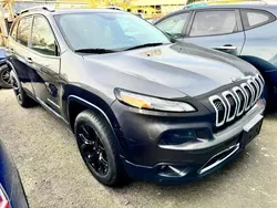 Jeep salvage cars for sale: 2016 Jeep Cherokee Limited