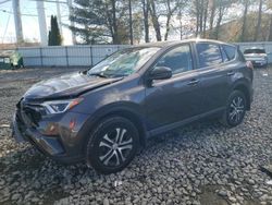 Salvage cars for sale at Windsor, NJ auction: 2018 Toyota Rav4 LE