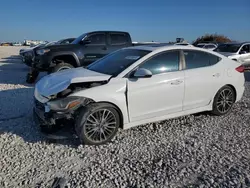 Hyundai Elantra Sport salvage cars for sale: 2018 Hyundai Elantra Sport