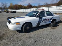 Salvage cars for sale at Grantville, PA auction: 2009 Ford Crown Victoria Police Interceptor