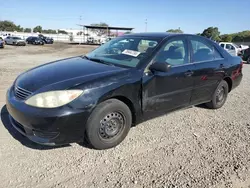 Toyota Vehiculos salvage en venta: 2005 Toyota Camry LE