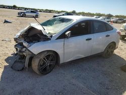 Salvage cars for sale at San Antonio, TX auction: 2016 Ford Focus S