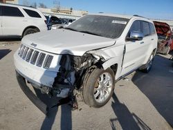 Salvage cars for sale at Kansas City, KS auction: 2014 Jeep Grand Cherokee Summit