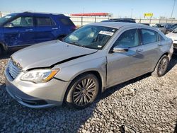 Salvage cars for sale at Cahokia Heights, IL auction: 2012 Chrysler 200 Limited