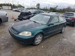 Salvage cars for sale from Copart Bridgeton, MO: 2000 Honda Civic EX