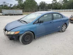 Salvage cars for sale from Copart Fort Pierce, FL: 2007 Honda Civic EX