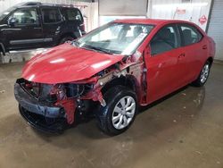 Salvage cars for sale at Elgin, IL auction: 2014 Toyota Corolla L