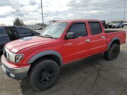 Salvage cars for sale at Moraine, OH auction: 2002 Toyota Tacoma Double Cab Prerunner