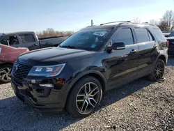 Vehiculos salvage en venta de Copart Hillsborough, NJ: 2018 Ford Explorer Sport