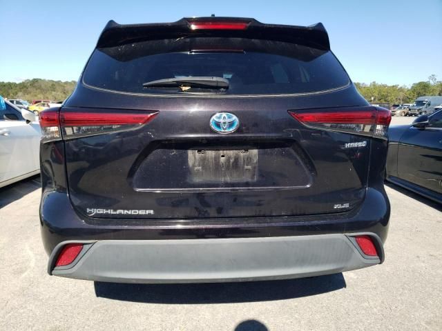 2020 Toyota Highlander Hybrid XLE