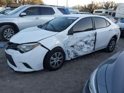 Toyota salvage cars for sale: 2015 Toyota Corolla L