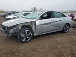 Salvage cars for sale at Chicago Heights, IL auction: 2023 Hyundai Elantra SEL