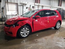 Salvage cars for sale at Elgin, IL auction: 2018 Volkswagen Golf S