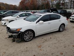 Vehiculos salvage en venta de Copart North Billerica, MA: 2015 Acura RLX Tech