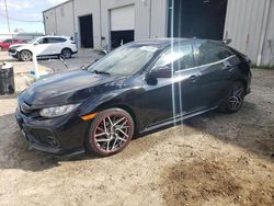 Salvage cars for sale at Jacksonville, FL auction: 2017 Honda Civic Sport